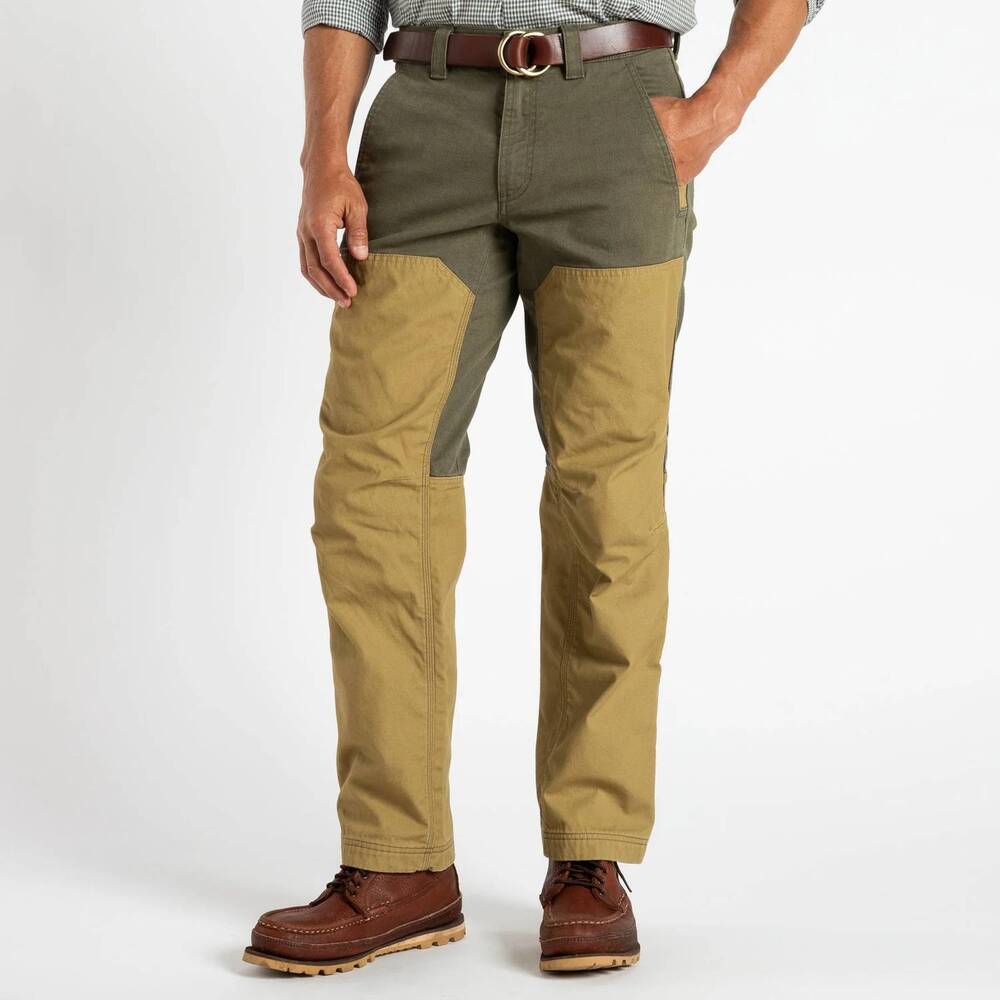 NEW DUCK HEAD twill five-pocket briar pants in dark olive